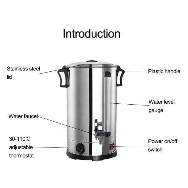 image-Agape ML-12 Commercial Electric Water Boiler 10L