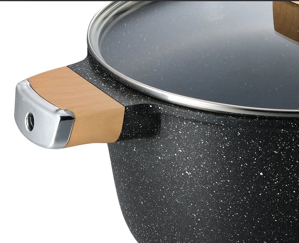 image-HK 16-Piece Aluminum Die-Cast Cookware Set