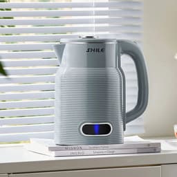 image-1.8L Stainless Steel Electric Kettle with Temperature Control