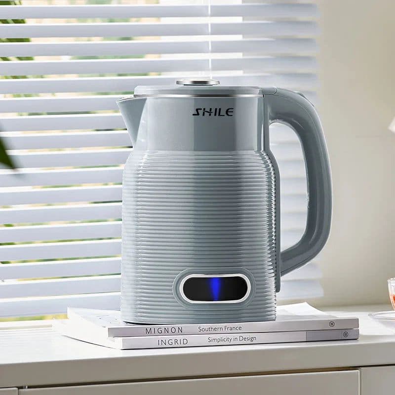 image-1.8L Stainless Steel Electric Kettle with Temperature Control