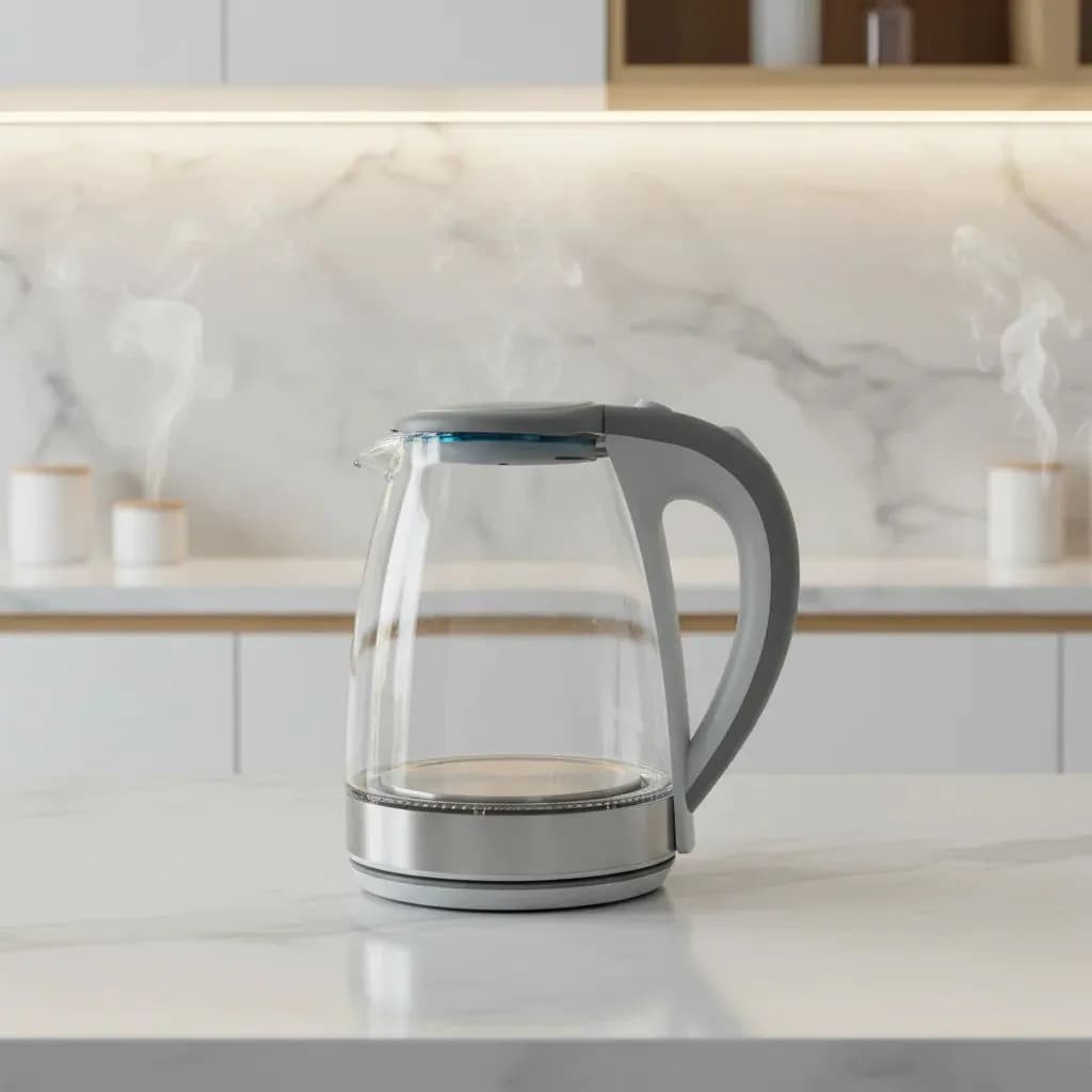image-SuTai Cordless Glass Electric Kettle 2L ST-2098