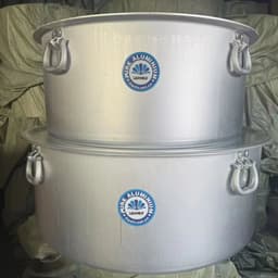 image-Pure Aluminum Commercial Stockpot Set 70cm 80cm