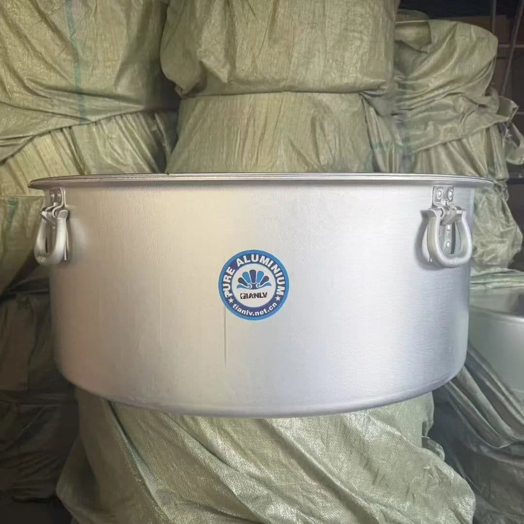 image-Pure Aluminum Commercial Stockpot Set 70cm 80cm