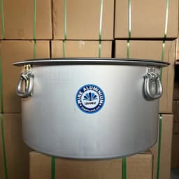 image-Pure Aluminum Commercial Stockpot Set 70cm 80cm