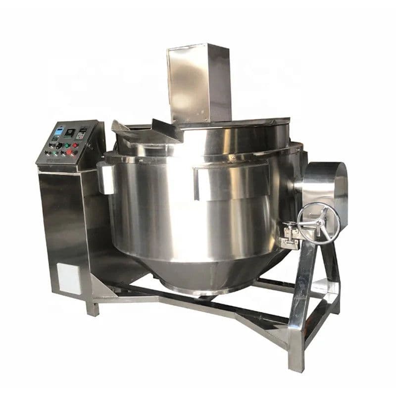 image-300L Jacketed Steam Cooking Kettle With Agitator