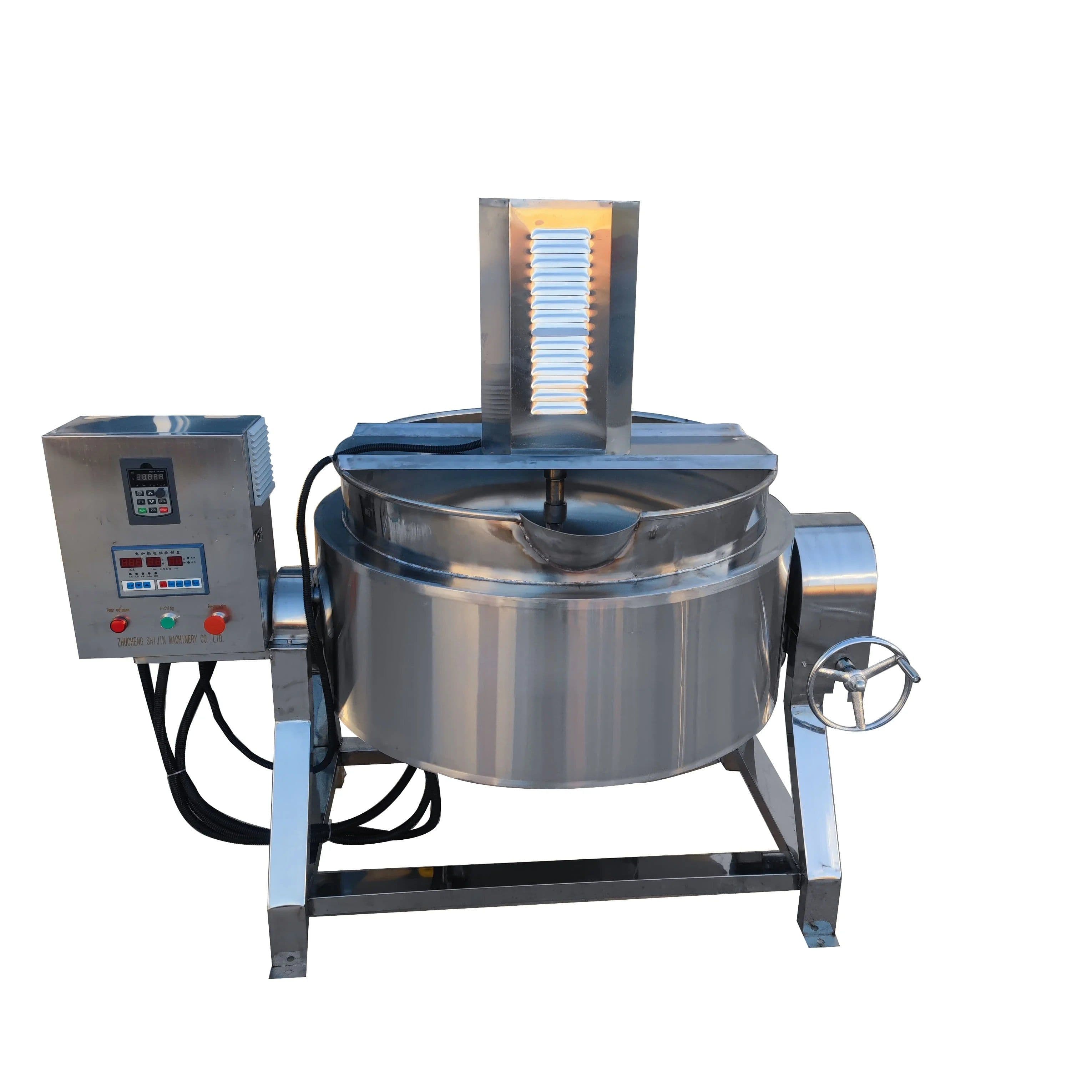 image-300L Jacketed Steam Cooking Kettle With Agitator