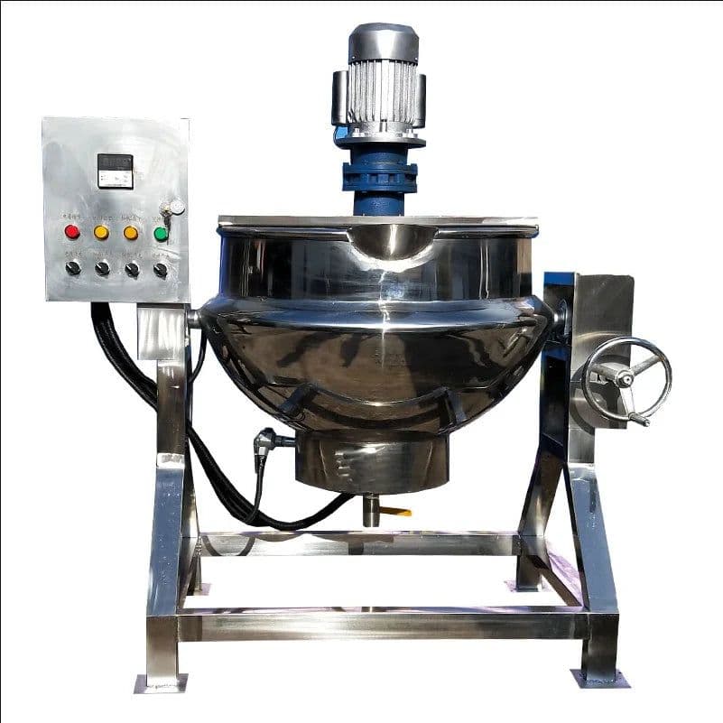 image-Industrial Jacket Cooking Kettle HS-JC50