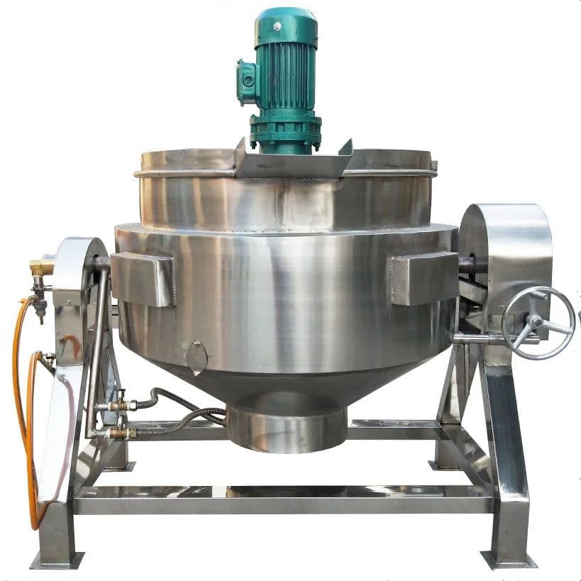 image-Industrial Jacket Cooking Kettle HS-JC50