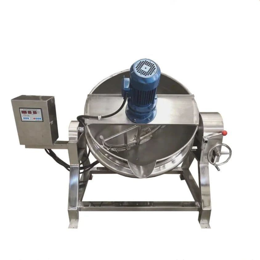 image-Industrial Jacket Cooking Kettle HS-JC50