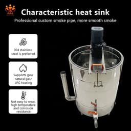 image-Electric Steam Cooking Kettle 50-300L Stainless Steel