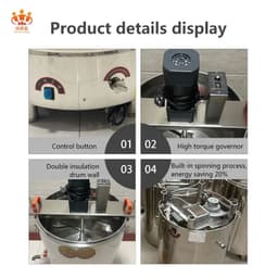 image-Electric Steam Cooking Kettle 50-300L Stainless Steel