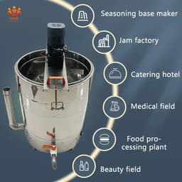 image-Electric Steam Cooking Kettle 50-300L Stainless Steel
