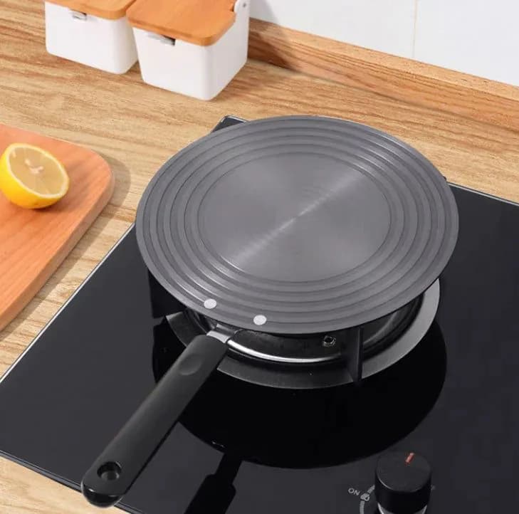 image-Aluminum Heat Diffuser Plate HK-HYR-2507-15 With Handle