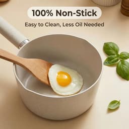 image-Aluminum Nonstick Soup & Stock Pot 18cm PS-SP02