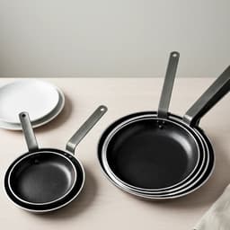 image-Kaizhuo 6-Piece Stainless Steel Non-Stick Cookware Set