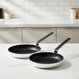 image-Kaizhuo 6-Piece Stainless Steel Non-Stick Cookware Set
