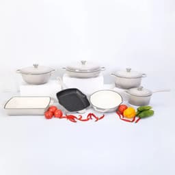 image-7-Piece Enameled Cast Iron Cookware Set