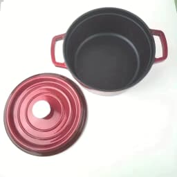 image-ysc Non-Stick Cast Iron Enamel Dutch Oven with Lid