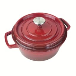 image-ysc Non-Stick Cast Iron Enamel Dutch Oven with Lid