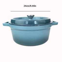 image-ysc Non-Stick Cast Iron Enamel Dutch Oven with Lid
