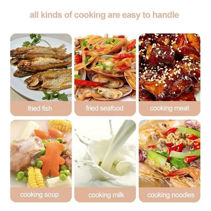 image-12pc Stainless Steel Cookware Set with Glass Lid