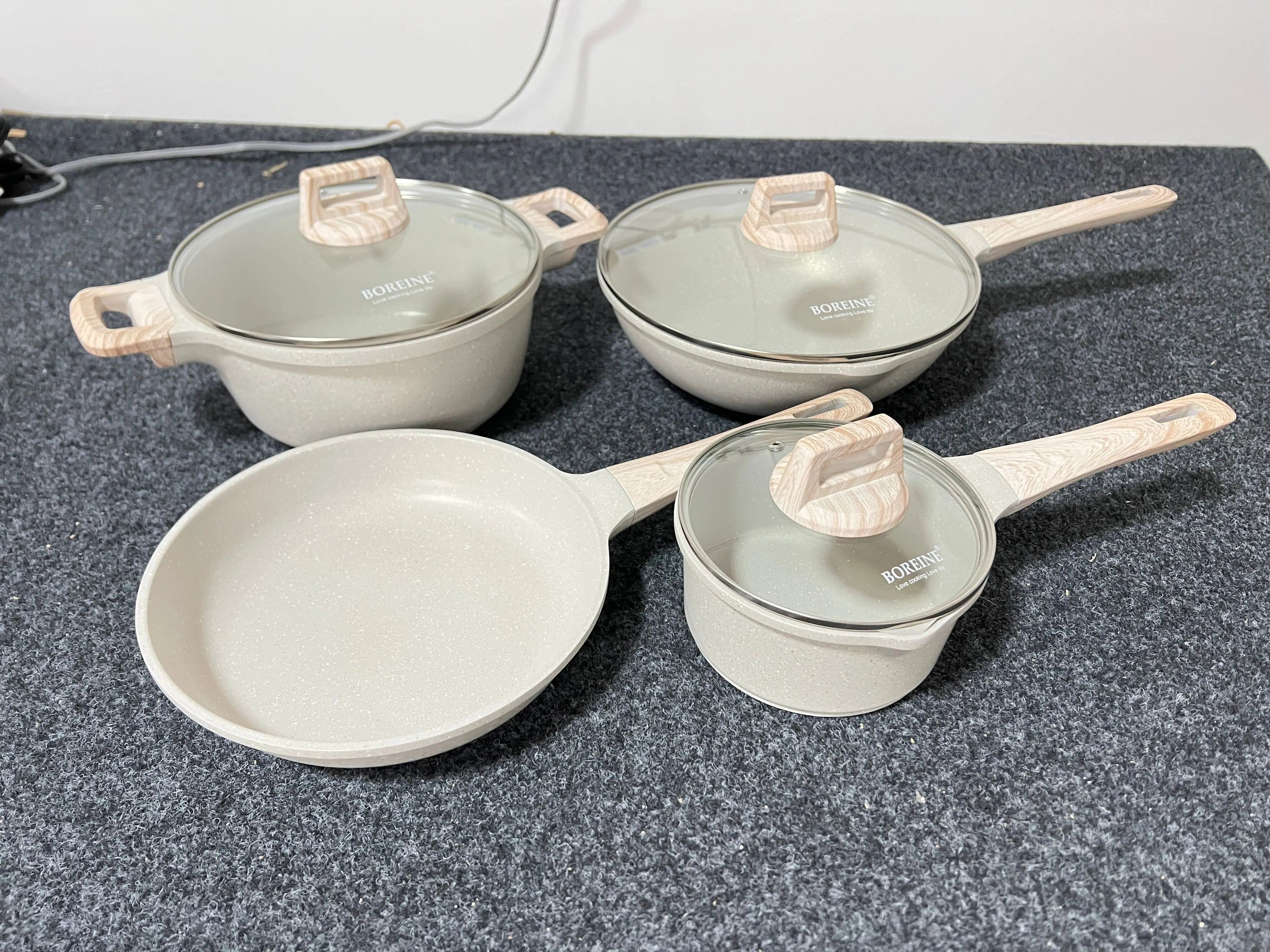 image-Boreine 7-Piece Non-Stick Induction Cookware Set