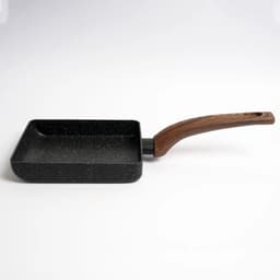 image-Aluminum Non-Stick Fry Pan with Induction Base, 18cm Square