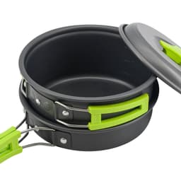 image-Chongfu Camping Cookware Set 1-2 Person Nesting Pot Pan