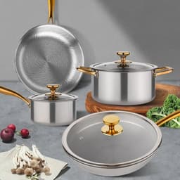 image-Ruiheng Lennon0001 Titanium Non-Stick Cookware Set