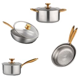 image-Ruiheng Lennon0001 Titanium Non-Stick Cookware Set