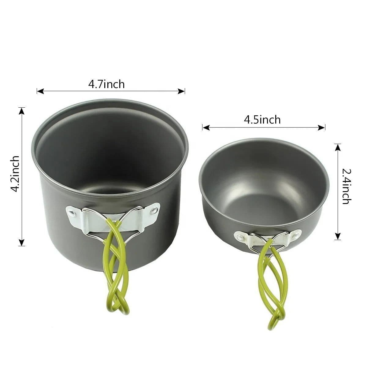 image-IRONDONKEY 1-2 Person Camping Cookware Set