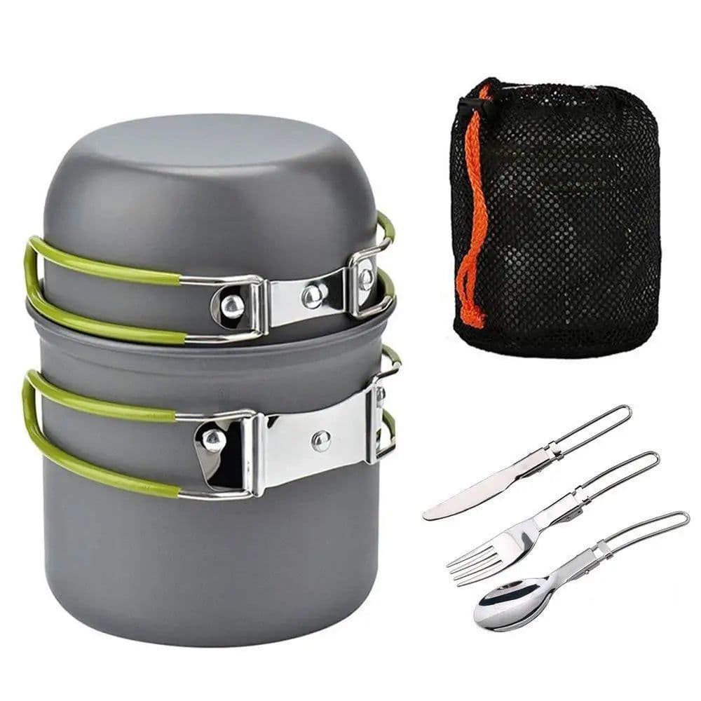 image-IRONDONKEY 1-2 Person Camping Cookware Set