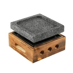 image-QMdesign Square Hot Stone Board SG-001