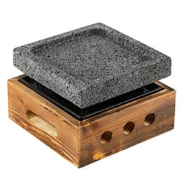image-QMdesign Square Hot Stone Board SG-001