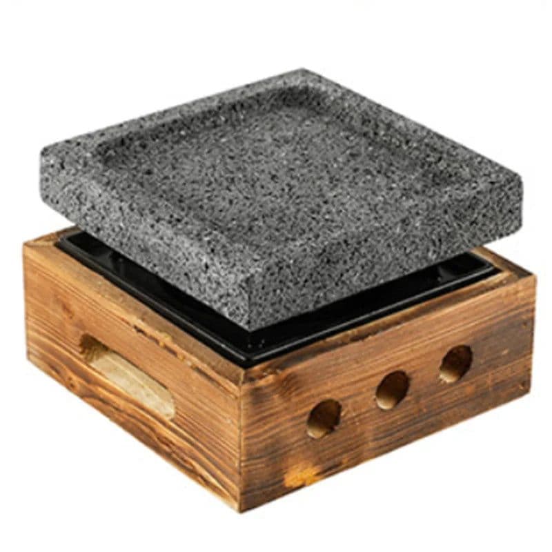 image-QMdesign Square Hot Stone Board SG-001