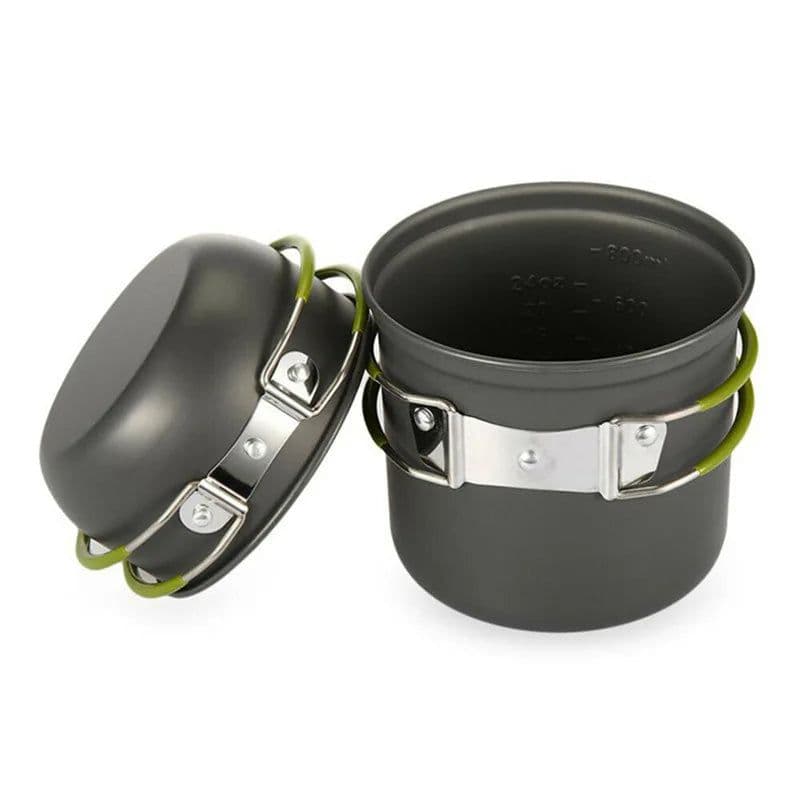 image-Yihe URP123 Metal Camping Cookware Set 1-2L