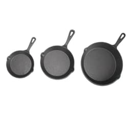 image-Mochoo Cast Iron Skillet 24cm XG72-3