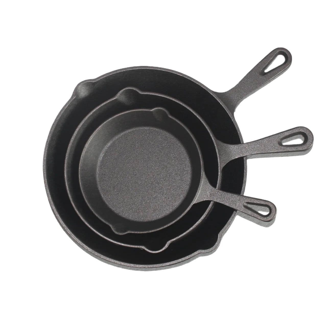 image-Mochoo Cast Iron Skillet 24cm XG72-3