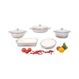 image-Cast Iron Enamel Cookware Set 5-Piece FCA0163