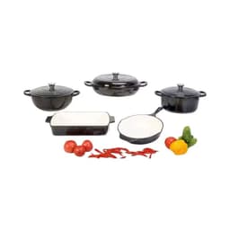 image-Cast Iron Enamel Cookware Set 5-Piece FCA0163