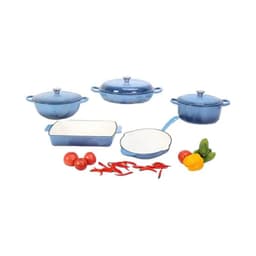 image-Cast Iron Enamel Cookware Set 5-Piece FCA0163