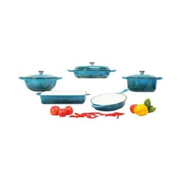 image-Cast Iron Enamel Cookware Set 5-Piece FCA0163