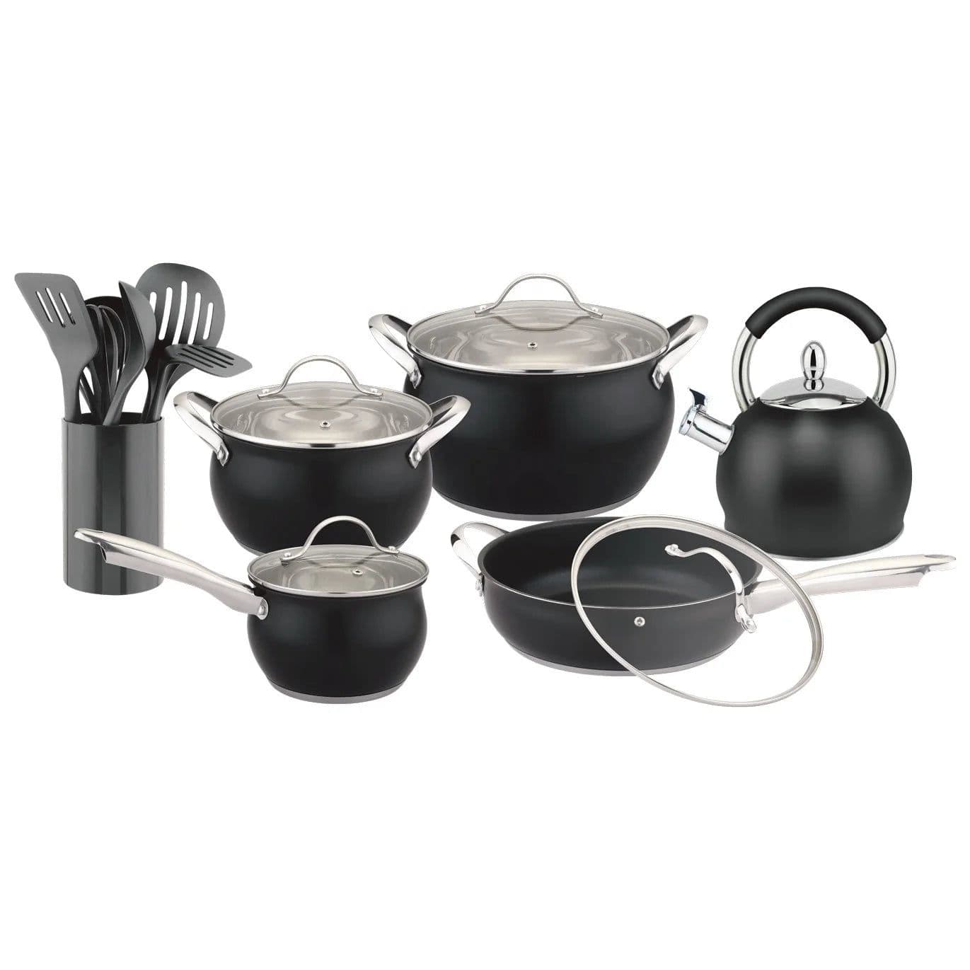 image-HausRoland HR126-1 Stainless Steel Cookware Set