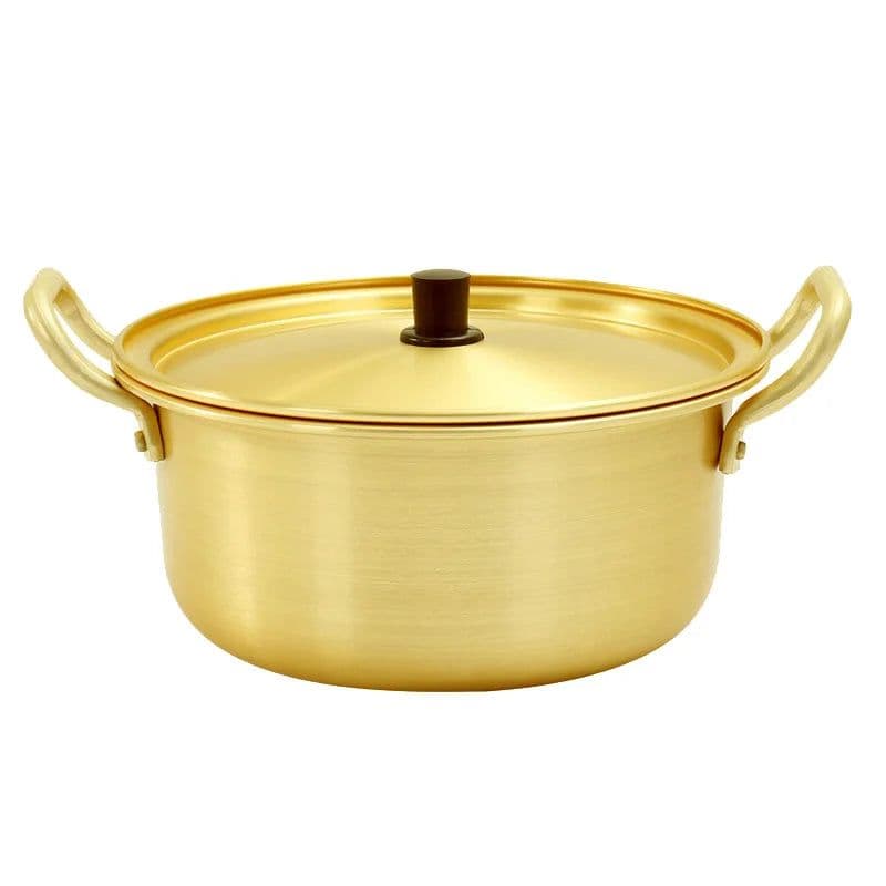 image-Mingsheng 16cm Aluminum Stockpot With Lid