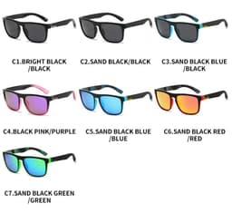 image-QSKY UV400 Polarized Square Driving Sunglasses