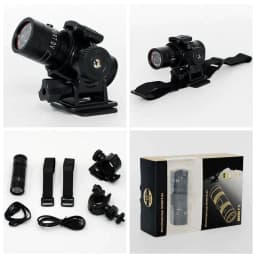 image-HLVISUS F9 1080P Sports Camera with 120° Wide Angle