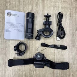 image-HLVISUS F9 1080P Sports Camera with 120° Wide Angle