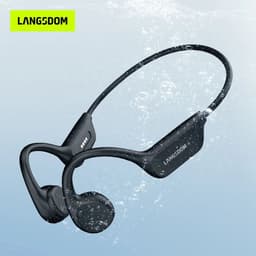 image-Langsdom BE17 IPX8 Swimming Bone Conduction Headphones