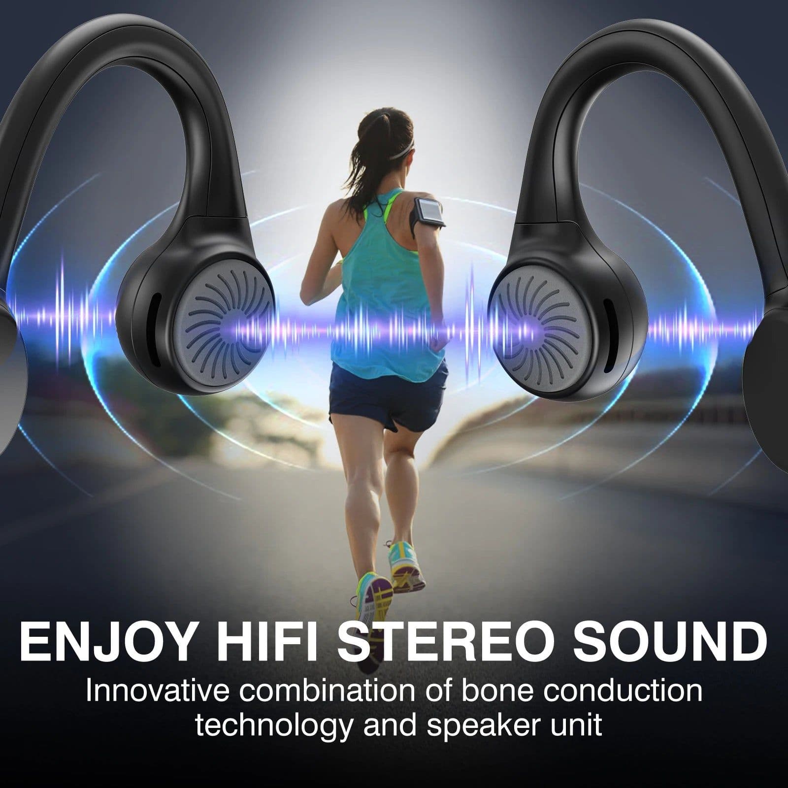 image-S100 Wireless Bone Conduction Headphones IPX8