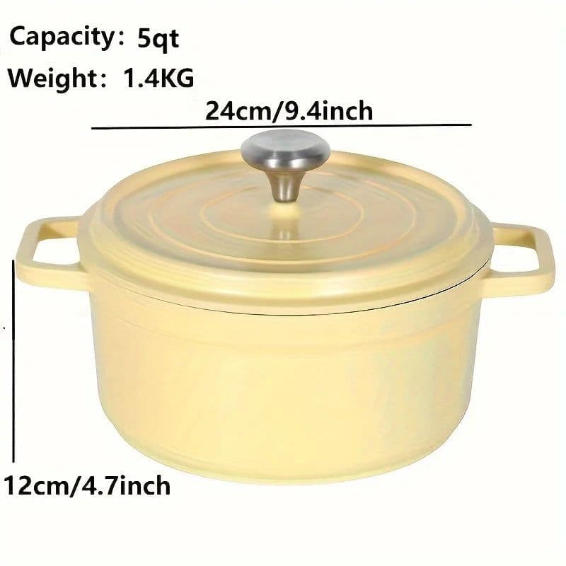 image-Yusicheng Nonstick Soup Pot 5qt DOC225